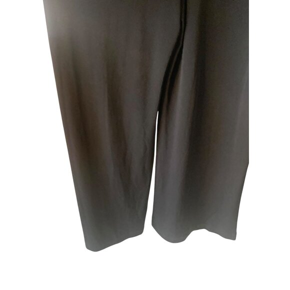 MICHAEL KORS Solid Black Sleeveless Wrap Front Women's Jumpsuit NWT Size Small - Picture 9 of 9